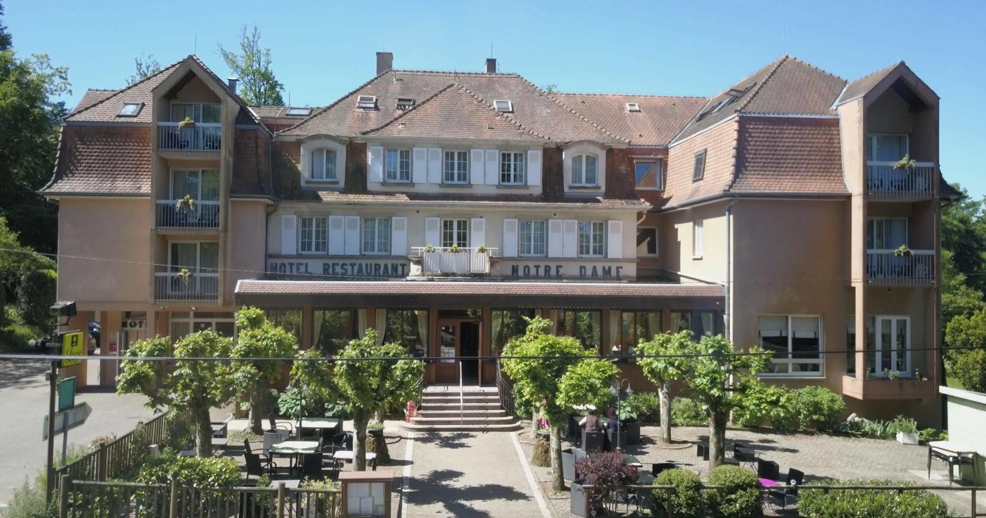 Logis Hotel Notre-Dame De Bonne Fontaine Danne-et-Quatre-Vents Esterno foto